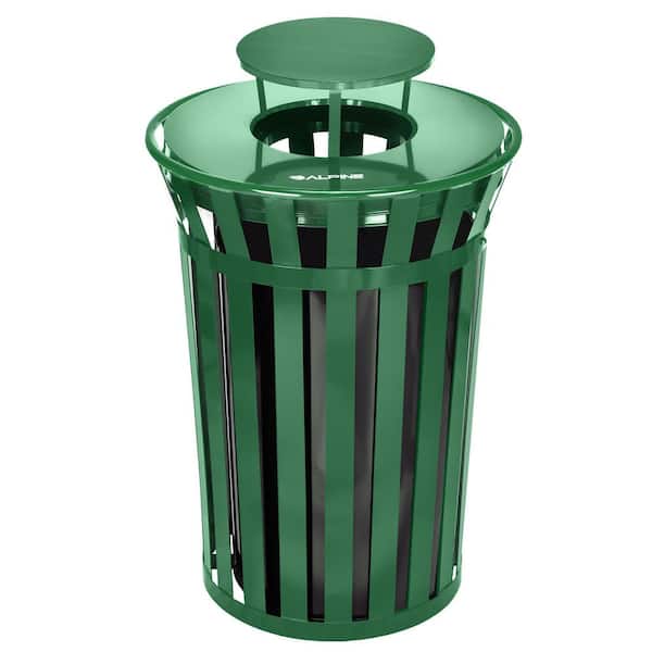 https://images.thdstatic.com/productImages/72fb4e71-f664-58dc-a7bf-769eb20e5f6b/svn/alpine-industries-commercial-trash-cans-479-38-1-grn-64_600.jpg
