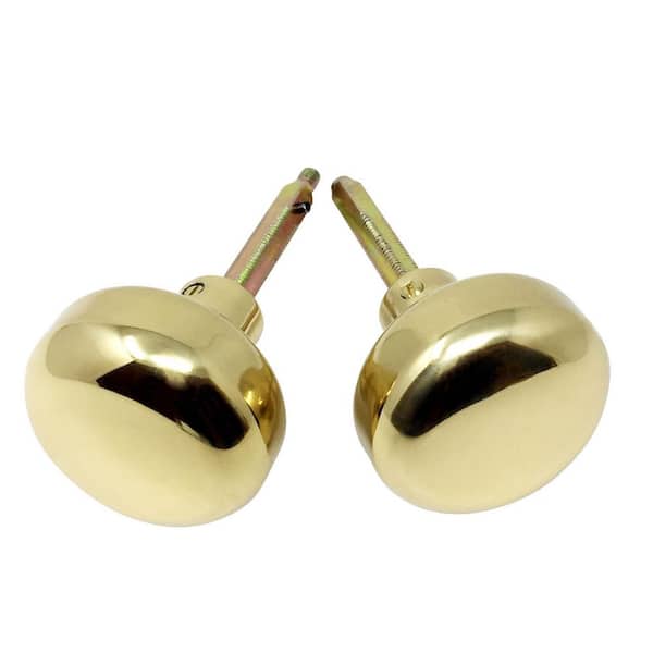 Replacement Old Time Mortise Lock Door Knob Set with Spindle-Polished Solid Brass US3