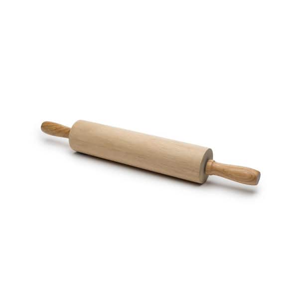 Rolling Pin, Wood, 11.75-Inch Barrel