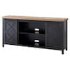 Meyer&cross Elmwood 68 Black Grain And Golden Brown Tv, 40% Off