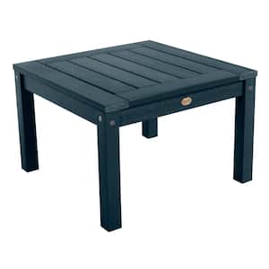 Adirondack Federal Blue Square Recycled Plastic Outdoor Side Table