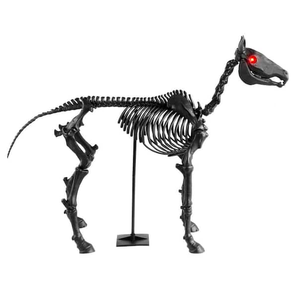 5.5 FT Grave & Bones LED Skeleton Pony