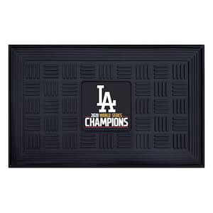 Los Angeles Dodgers 2020 World Series Champions Heavy Duty Door Mat - 19.5in. x 31in.