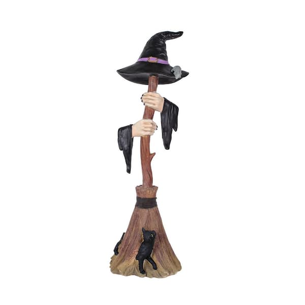 National Tree Company 48 in. Halloween Witch's Broom