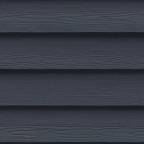 James Hardie Hardie Plank HZ5 8.25 in. x 144 in. Statement Collection Deep Ocean Cedarmill Fiber Cement Lap Siding