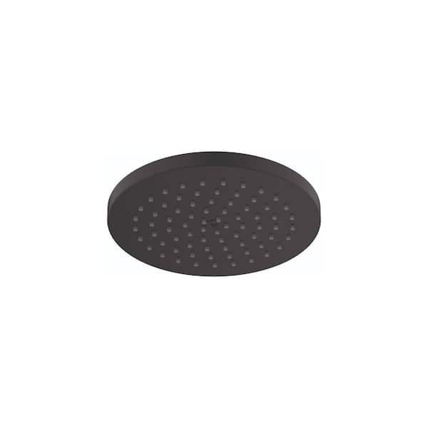 Hansgrohe Raindance S 1-Spray Patterns with 1.75 GPM 7 in. Wall Mount Fixed Shower Head in Matte Black