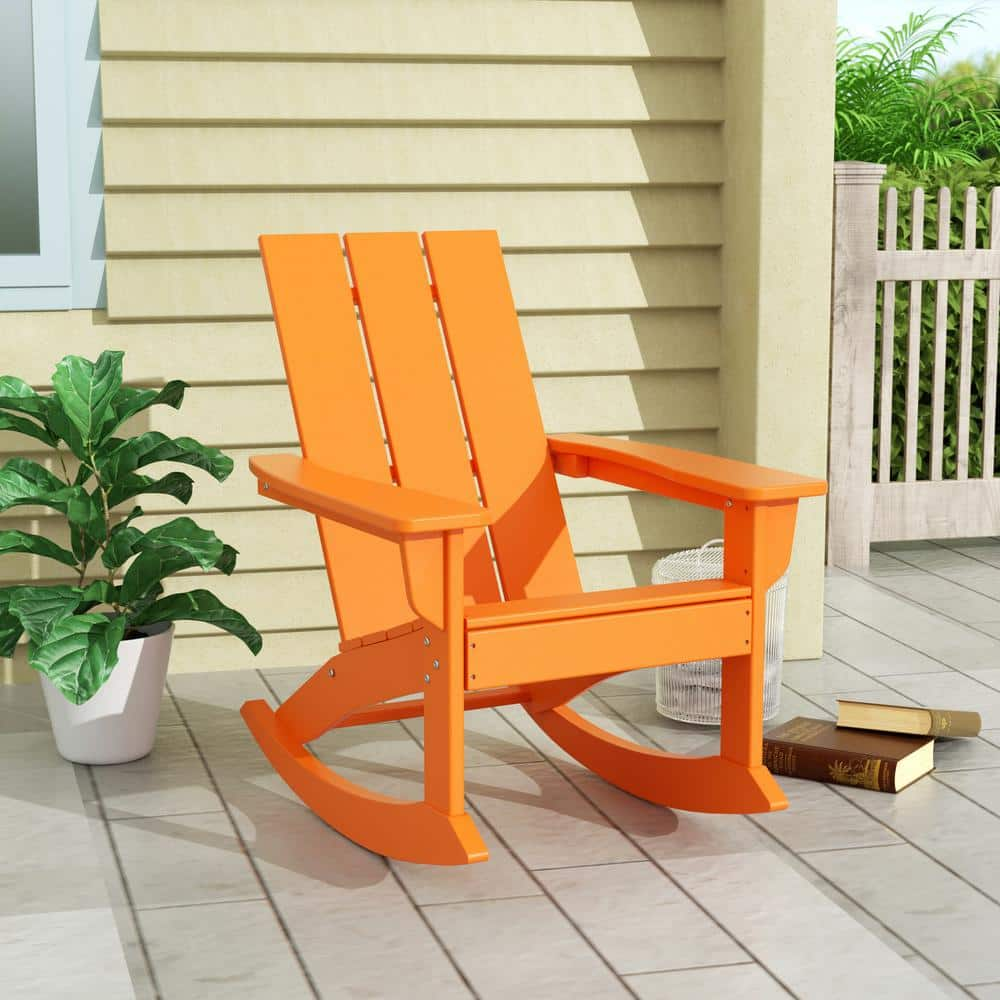 outdoor chairs orange