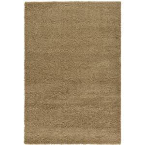 Unique Loom Solid Shag Sandy Brown 8 Ft. SquareArea Rug 3126243 - The ...