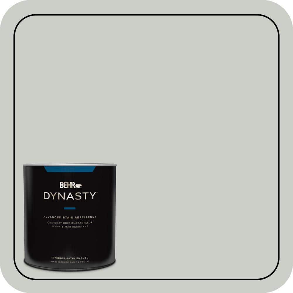 1 qt. #PWL-89 Silver Setting Satin Enamel Interior Stain-Blocking Paint and Primer price history on PriceWatchPro