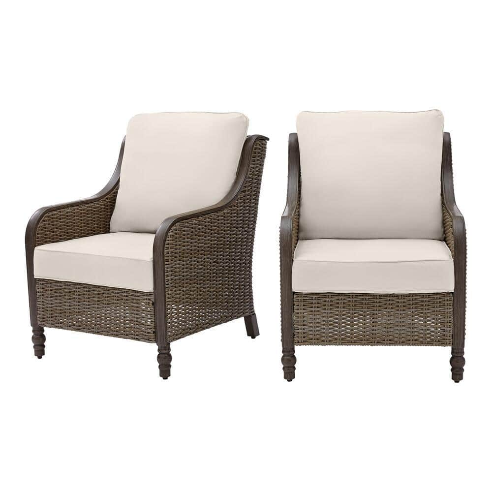 hampton bay chair with ottoman