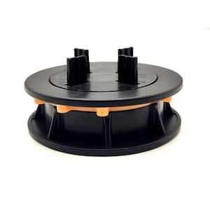 40 Set Of Adjustable Paver/Tile Pedestal 1.1 in. to 1.8 in. (30 mm to 47 mm) Decking And Flooring Support