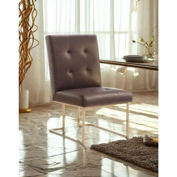 Legend Modern Grey Fabric Dining Chair (Set of 2)