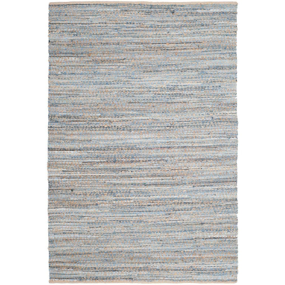 Reviews for SAFAVIEH Cape Cod Natural/Blue 5 ft. x 8 ft