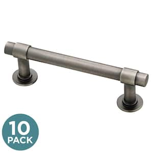 Francisco 3 in. (76 mm) Classic Heirloom Silver Cabinet Drawer Bar Pulls (10-Pack)