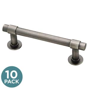 Essentials 3 in. (76 mm) Classic Heirloom Silver Cabinet Drawer Bar Pulls (10-Pack)