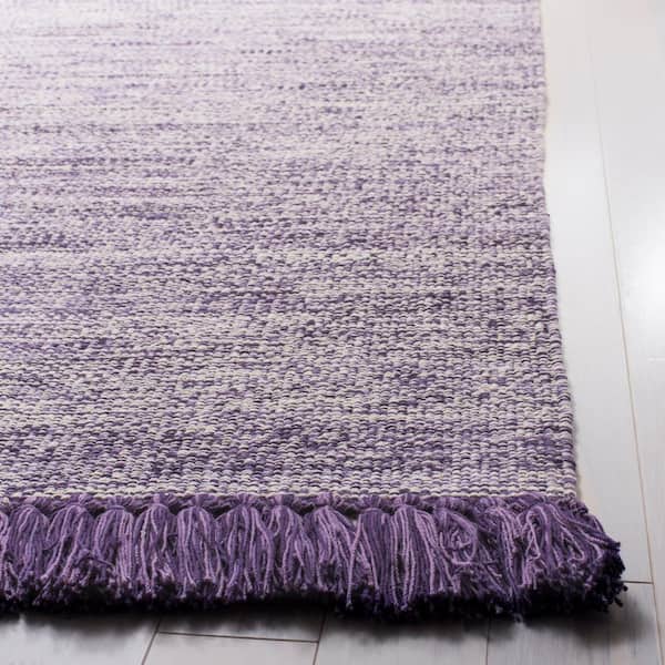 Montauk Purple 2 ft. x 7 ft. Solid Runner Rug