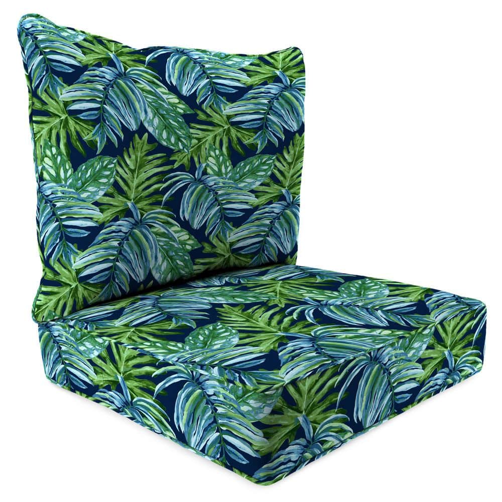 45 in. L x 24 in. W x 6 in. T Rectangular Outdoor Deep Seat Chair Cushion Set in price history on PriceWatchPro