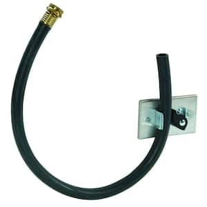 31 in. Hose and Holder Accessory in Stainless Steel