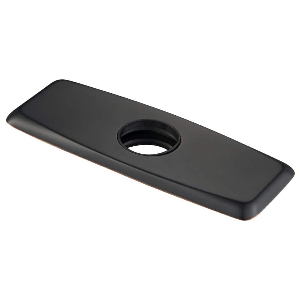 1.25 in. Stainless Steel Bathroom Faucet Single Hole Deck Plate in Gunmetal price history on PriceWatchPro