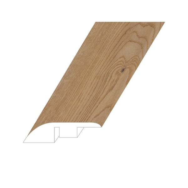 Montserrat Meraki Demure Natural 0.6 in. T x 1.8 in. W x 94.5 in. L Vinyl Reducer Molding