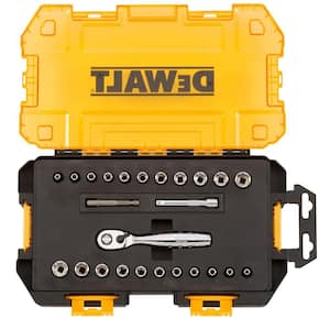 DEWALT 3/8 in. Drive Bit Socket Set with Case (17-Piece) DWMT73806