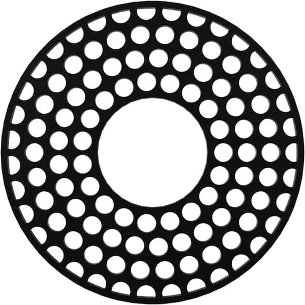 Ekena Millwork 3/4 in. x 24 in. x 24 in. Fink Architectural Grade PVC Pierced Ceiling Medallion