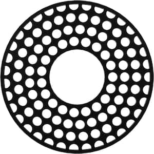 1 in. x 40 in. x 40 in. Fink Architectural Grade PVC Pierced Ceiling Medallion