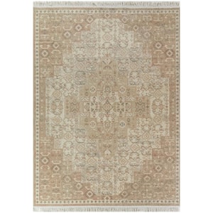 Rosemarie Pink 8 ft. x 10 ft. Traditional Persian Area Rug