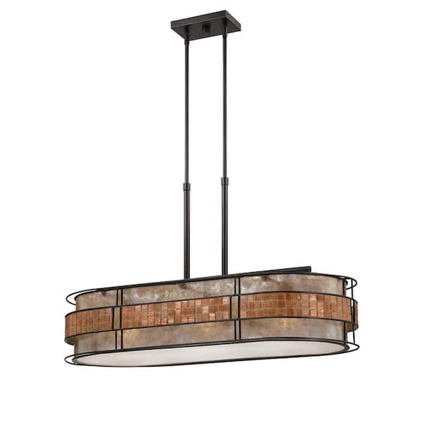 Laguna 3-Light Renaissance Copper Chandelier
