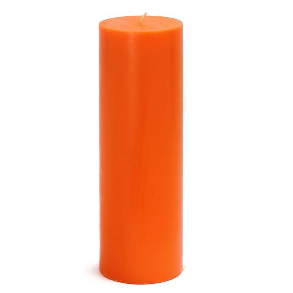 UPC 685024160062 product image for Zest Candle 3 in. x 9 in. Orange Pillar Candles Bulk (12-Case) | upcitemdb.com