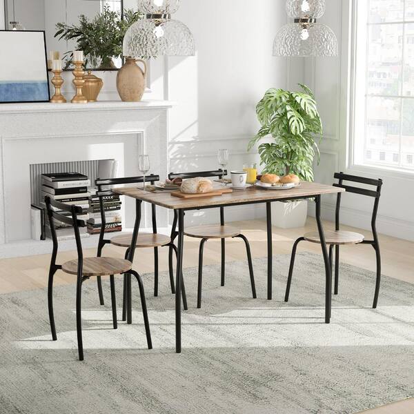 Costway 5 discount piece dining set