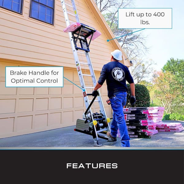 90040 Carriage Wheel Kit For TranzSporter TP250 Roofing Hoist 4 Piece Replacement Parts Set - View #5