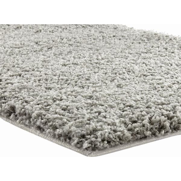 Zulay Home Shaggy Stone Grey 30 x 20 Bath Rug at Menards®