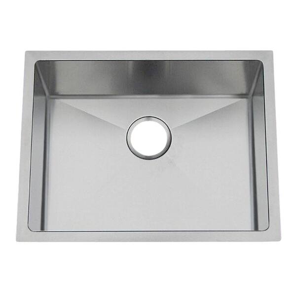 Frigidaire Professional Undermount Stainless Steel 23 in. 0-Hole Single Bowl Kitchen Sink