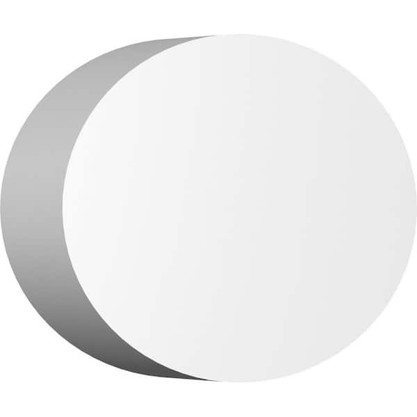 Ekena Millwork 1 in. x 6 in. x 4 in. Standard Dalton Rosette with Square Edge Moulding
