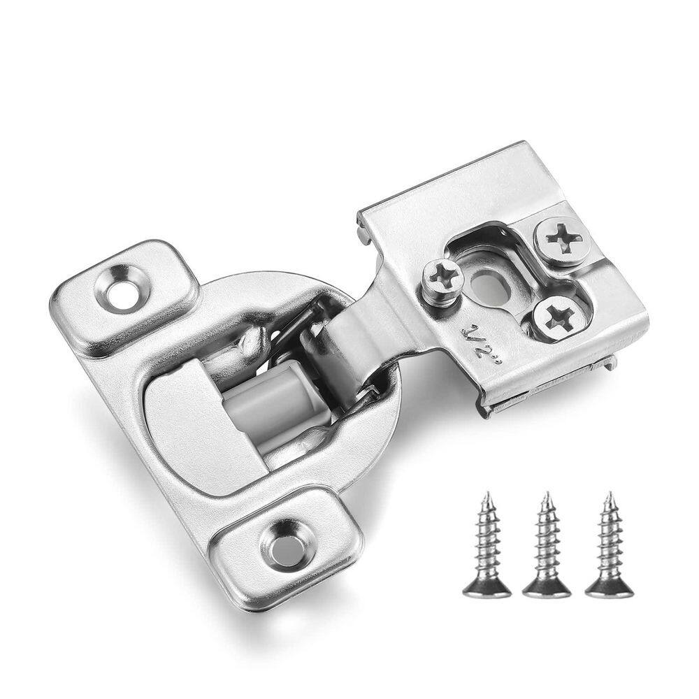 4 Pack Soft Close 105° European Cabinet Hinges for Face Frame Kitchen Doors Brushed Nickel Finish price history on PriceWatchPro