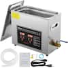 VEVOR Commercial Ultrasonic Cleaner 1.6 Gal. Professional Ultrasonic  Cleaner 40kHZ with Digital Timer and Heater JPS-30ACSBQXJ0001V1 - The Home  Depot