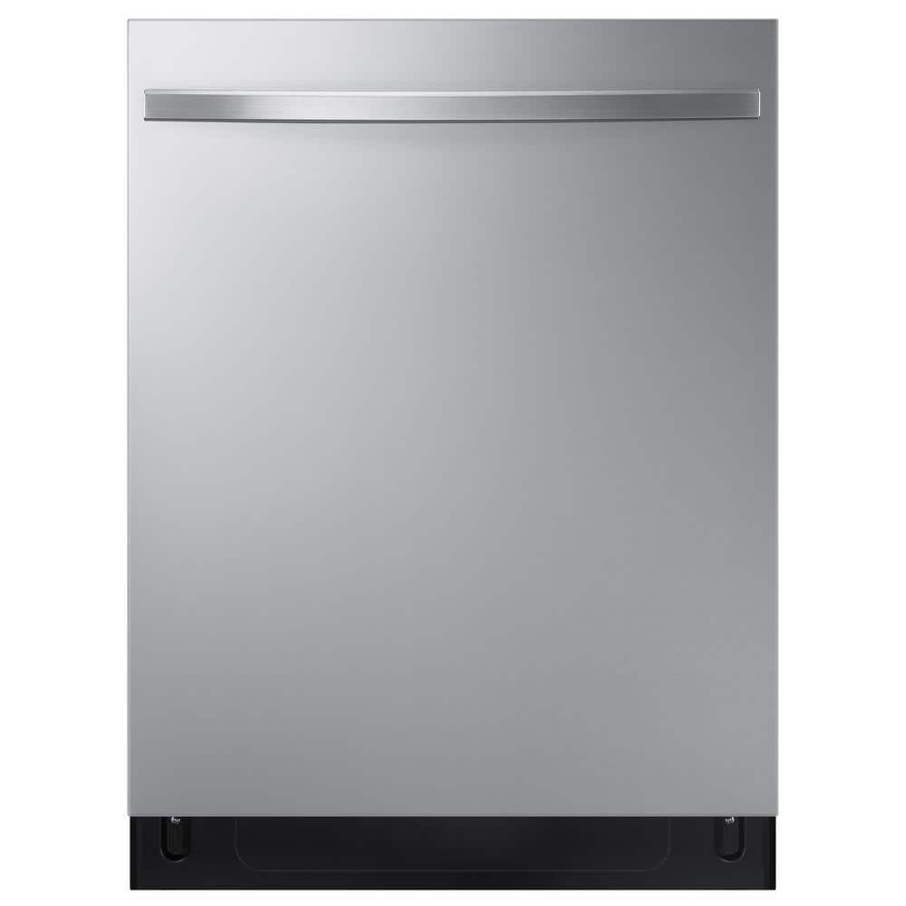Samsung 24 in. Top Control Tall Tub Dishwasher in Fingerprint Resistant Stainless Steel with AutoRelease, 3rd Rack, 48 dBA