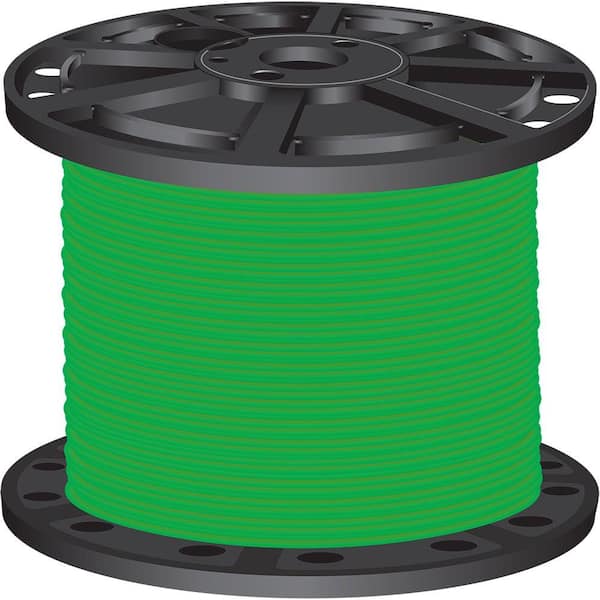 Southwire 1,000 ft. 4 Green Stranded CU SIMpull THHN Wire