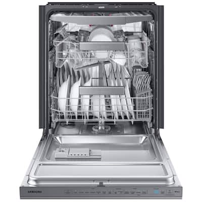 24 in. Top Control Tall Tub Dishwasher in Fingerprint Resistant Stainless Steel with AutoRelease, 3rd Rack, 39 dBA