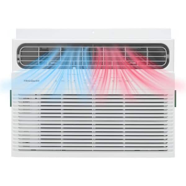 12,000 BTU 208/230-Volt Window Air Conditioner Cools 500 sq. ft. with Heater with Remote in White