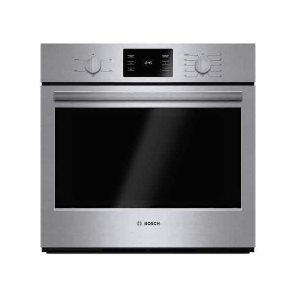 Bosch 500 Series 30 In Single Electric Wall Oven Self Cleaning Stainless Steel Hbl5351uc - 30 Inch Electric Single Wall Oven Reviews