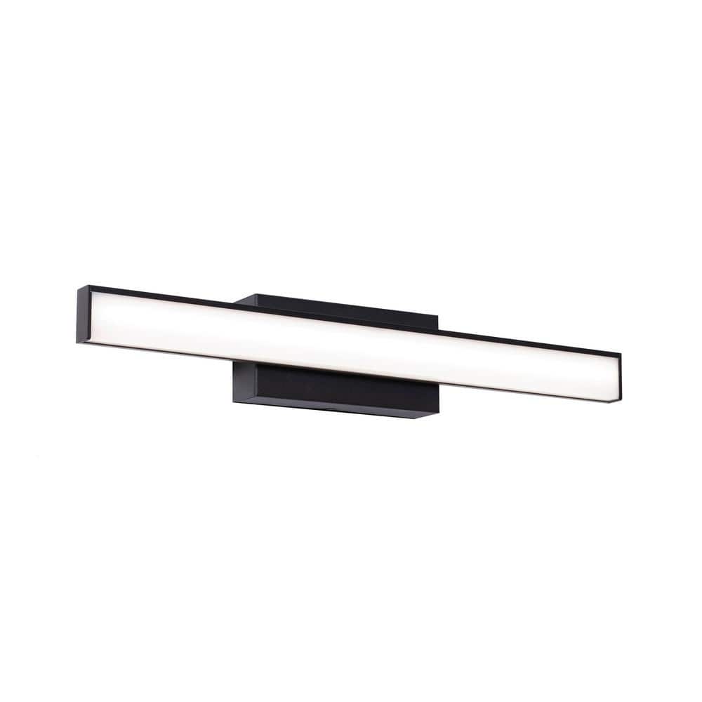 Tonya 18" Black Acrylic LED Vanity Light
