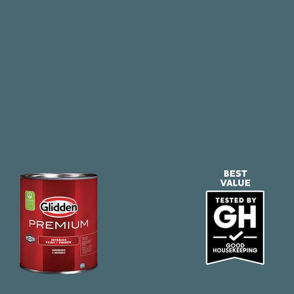 Glidden Premium 1 qt. #PPG1149-6 Azalea Leaf Satin Interior Latex