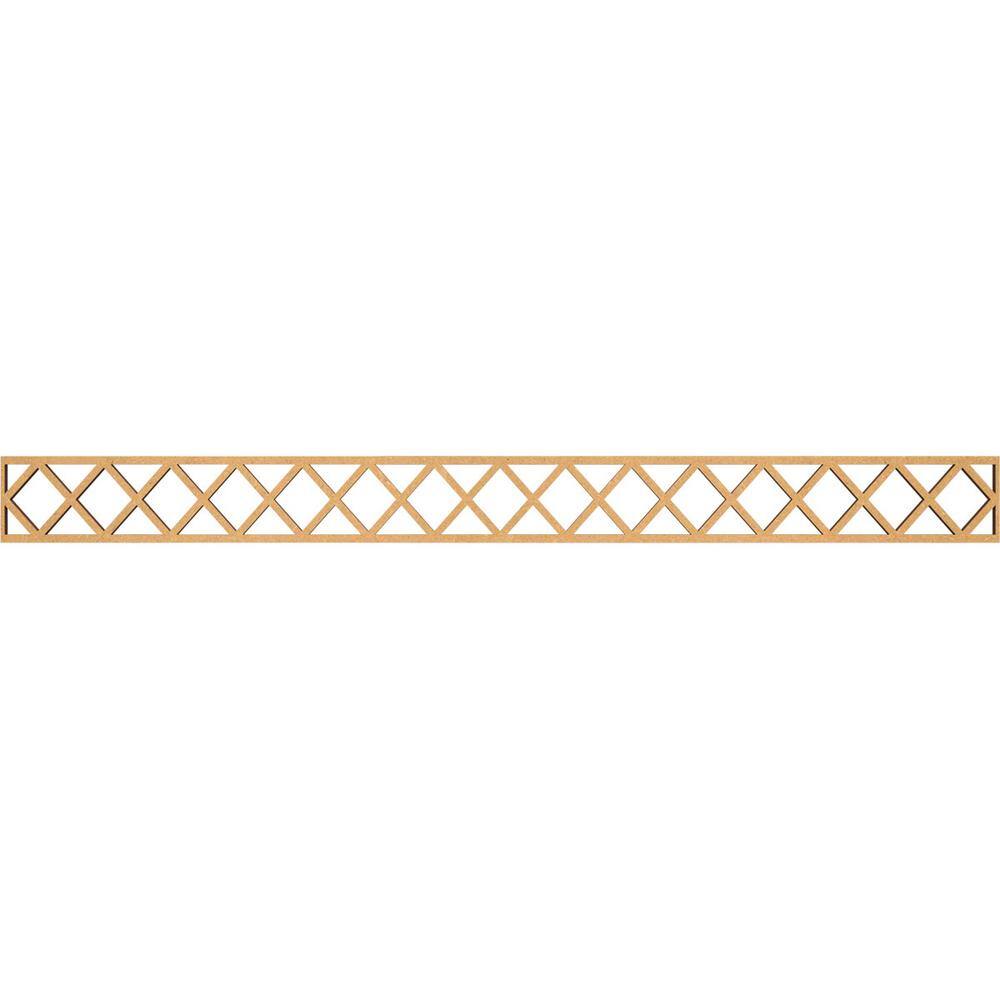 Wolford Fretwork 0.375 in. D x 46.375 in. W x 4 in. L MDF Wood Panel Moulding price history on PriceWatchPro
