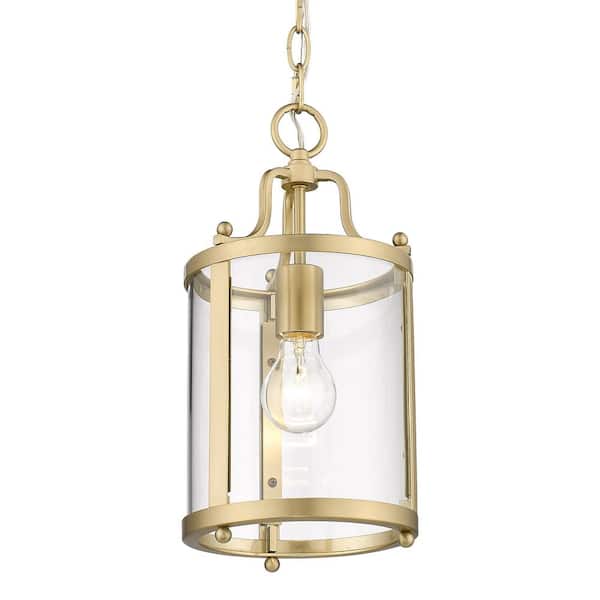 Golden Lighting - Payton 1-Light Brushed Champagne Bronze Mini Pendant