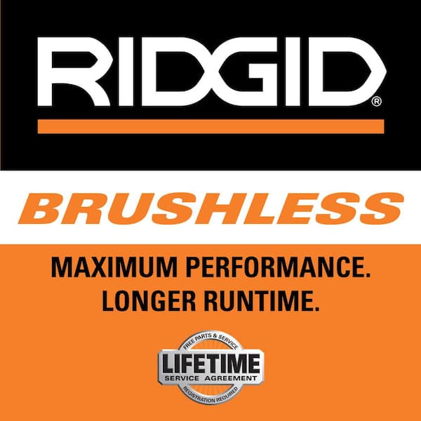 RIDGID 18V Brushless Cordless 7-1/4 in. Rear Handle Circular Saw with (2) 4.0 Ah Batteries, Charger, and Bag - 2