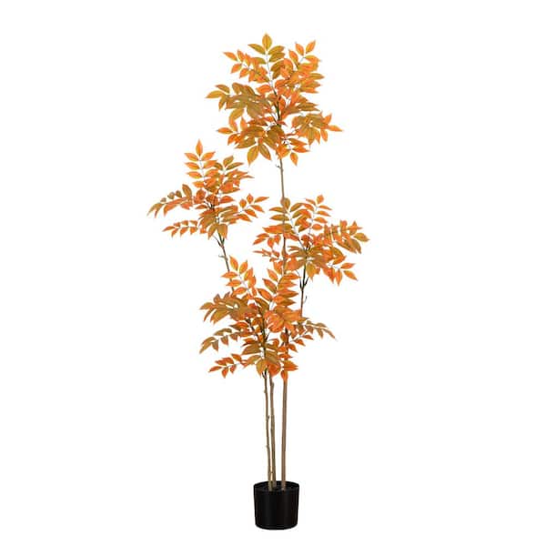 Nearly Natural 5 ft. Minimalist Sumac Artificial Tree