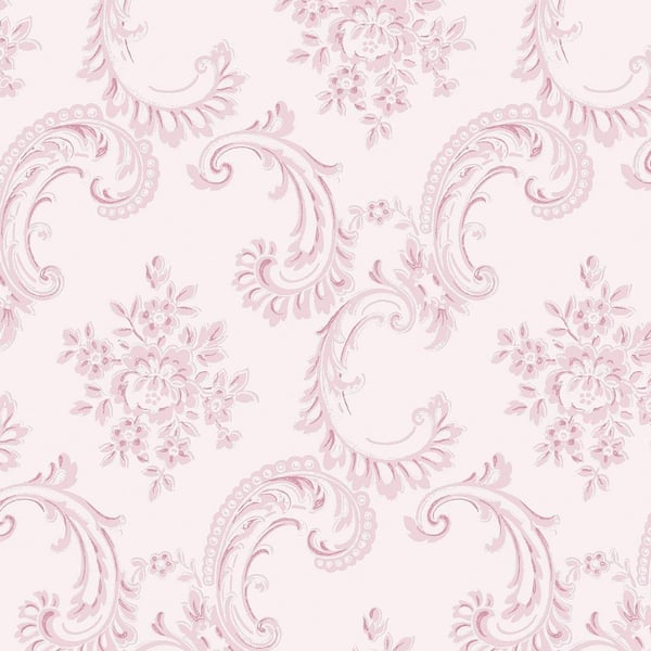 Graham & Brown Rachel Ashwell Boudoir Beauty Pink Wallpaper Sample