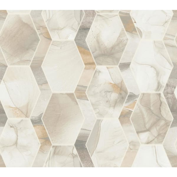 Candice Olson Earthbound Cream And Grey Wallpaper